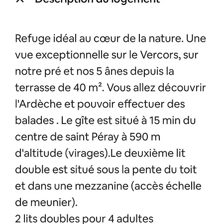 Holiday home Les Cadichons De La Grange Saint-Peray